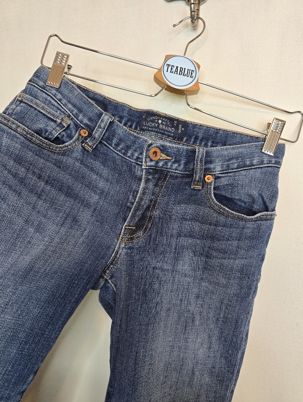 Lucky Brand Sienna Tomboy Jeans Women's 00/24R Straight Leg Stretch Denim - Picture 6 of 12